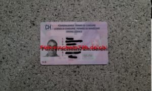 Schweizer Führerausweis in 72 Stunden