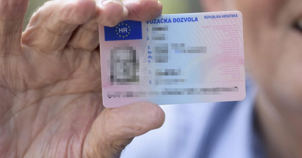 proces zamjene strane vozačke dozvole u Hrvatskoj