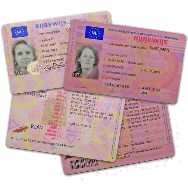 Nederlands rijbewijs gebruikt als identiteitsbewijs