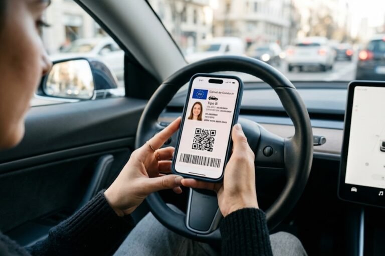 digitalt førerkort på mobiltelefon i Norge
