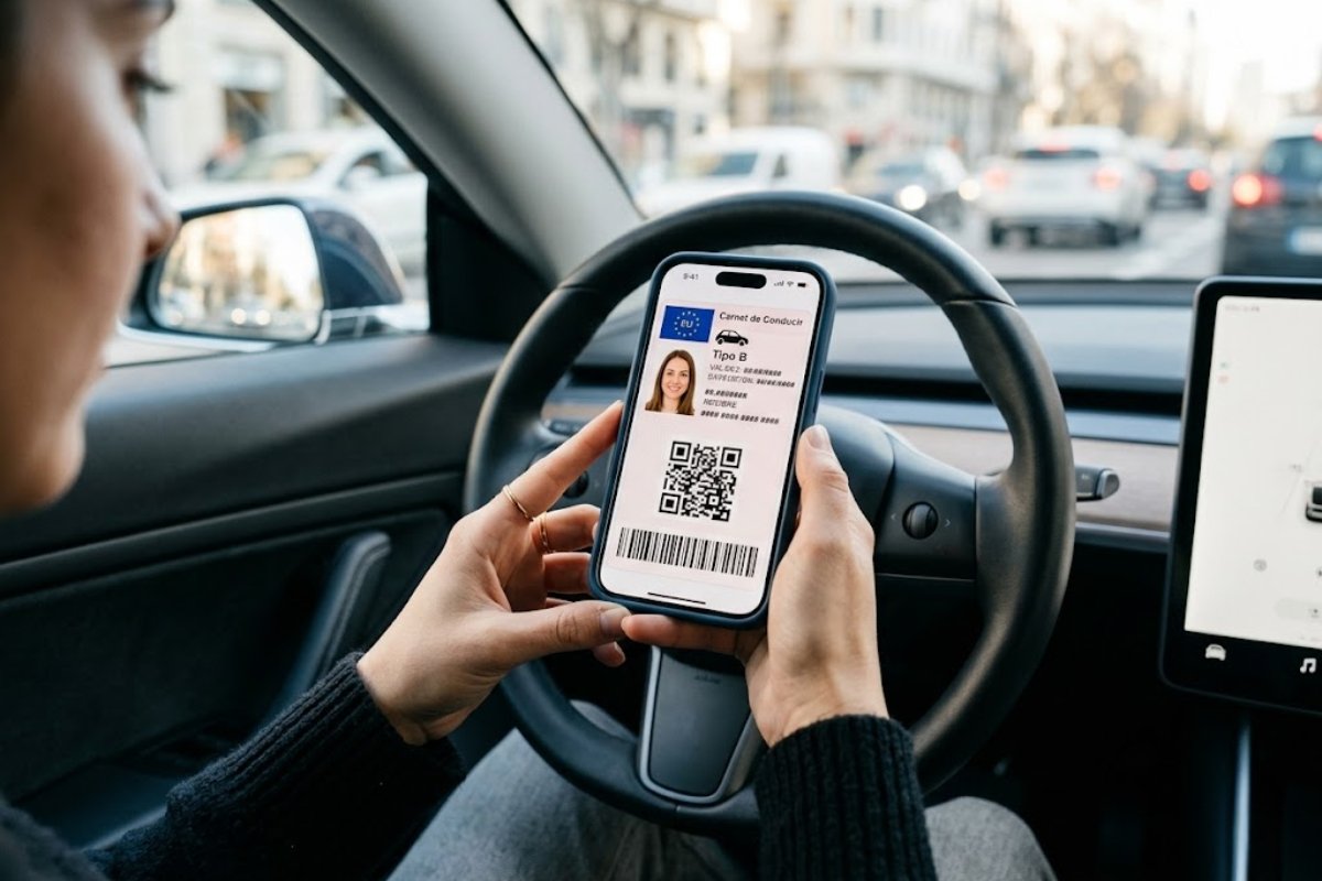 digitalt førerkort på mobiltelefon i Norge