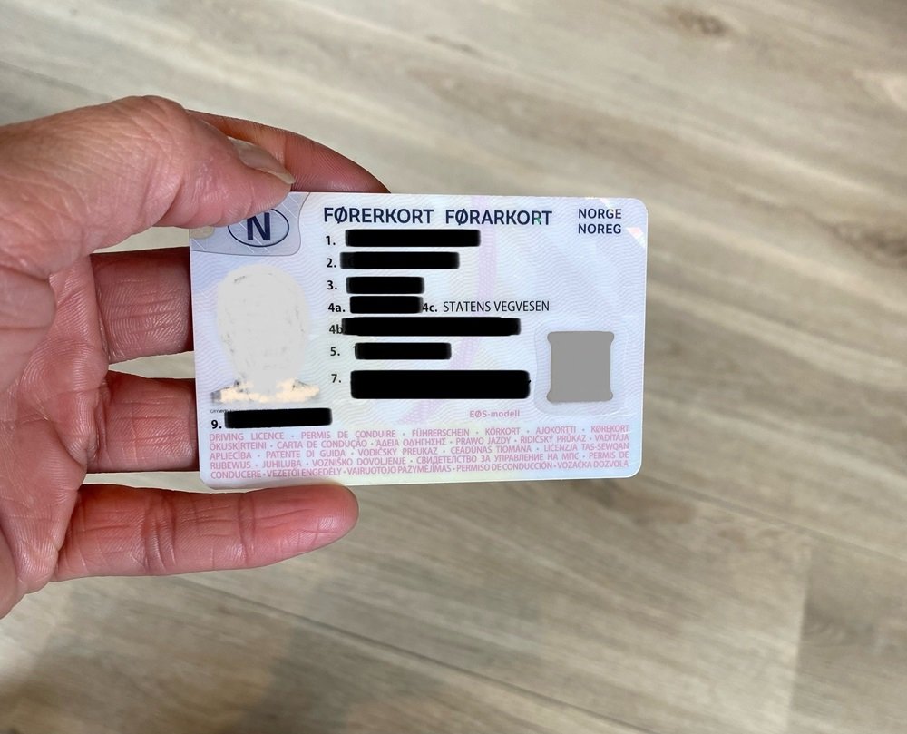 sjåfør med førerkort klasse b i norge