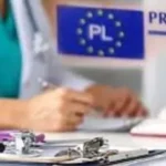 kierowca wykonujący badania lekarskie na prawo jazdy