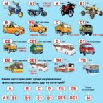 категории водительских прав в России