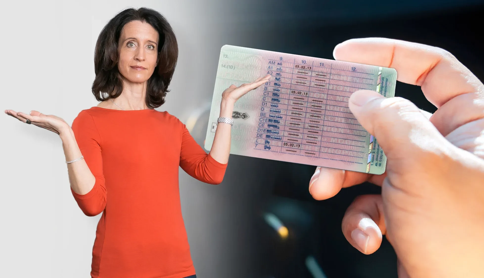 Zufriedene Kunden nach Online-Führerscheinbestellung