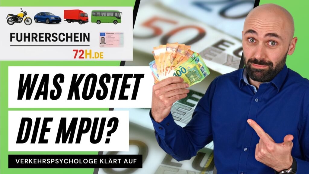 Berechnung der MPU Kosten in Deutschland