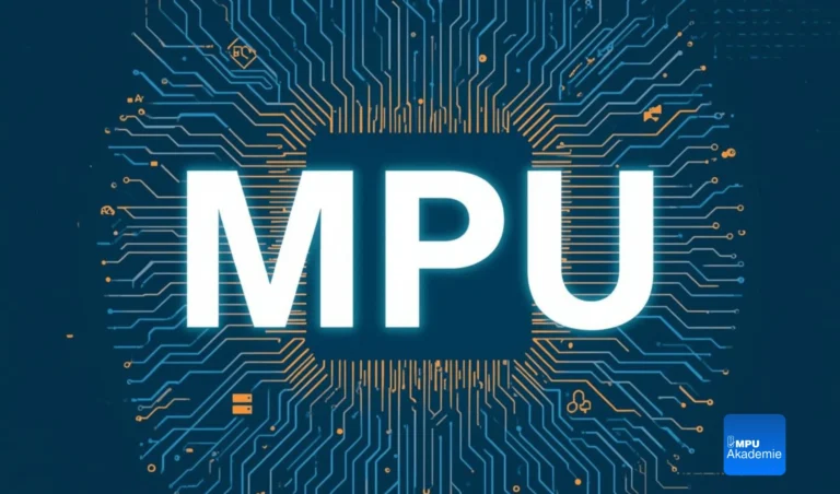 Person bereitet sich auf MPU vor