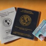 国际驾驶证样本与国际驾照文件