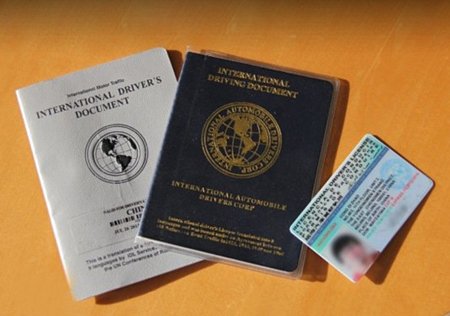 国际驾驶证样本与国际驾照文件