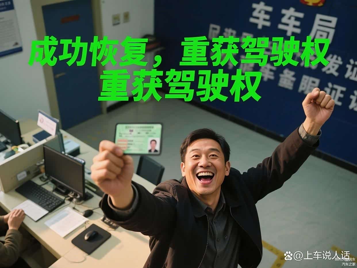 恢复被吊销的驾驶执照